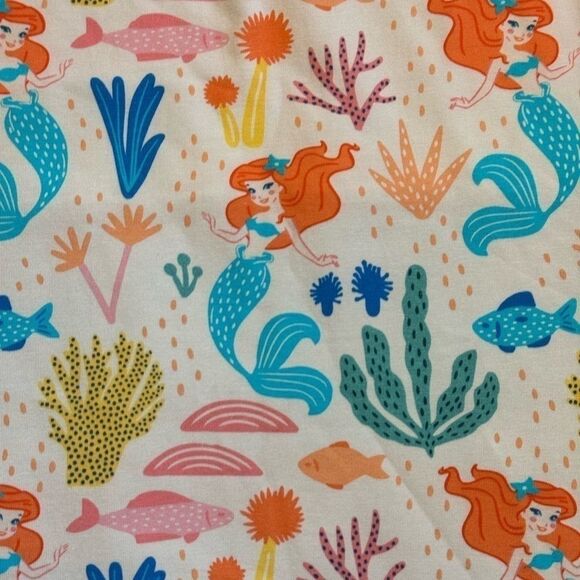 NWT Rag | Disney’s The Little Mermaid Princess Ariel Hooded Romper | Size: 5/6 - Picture 3 of 7